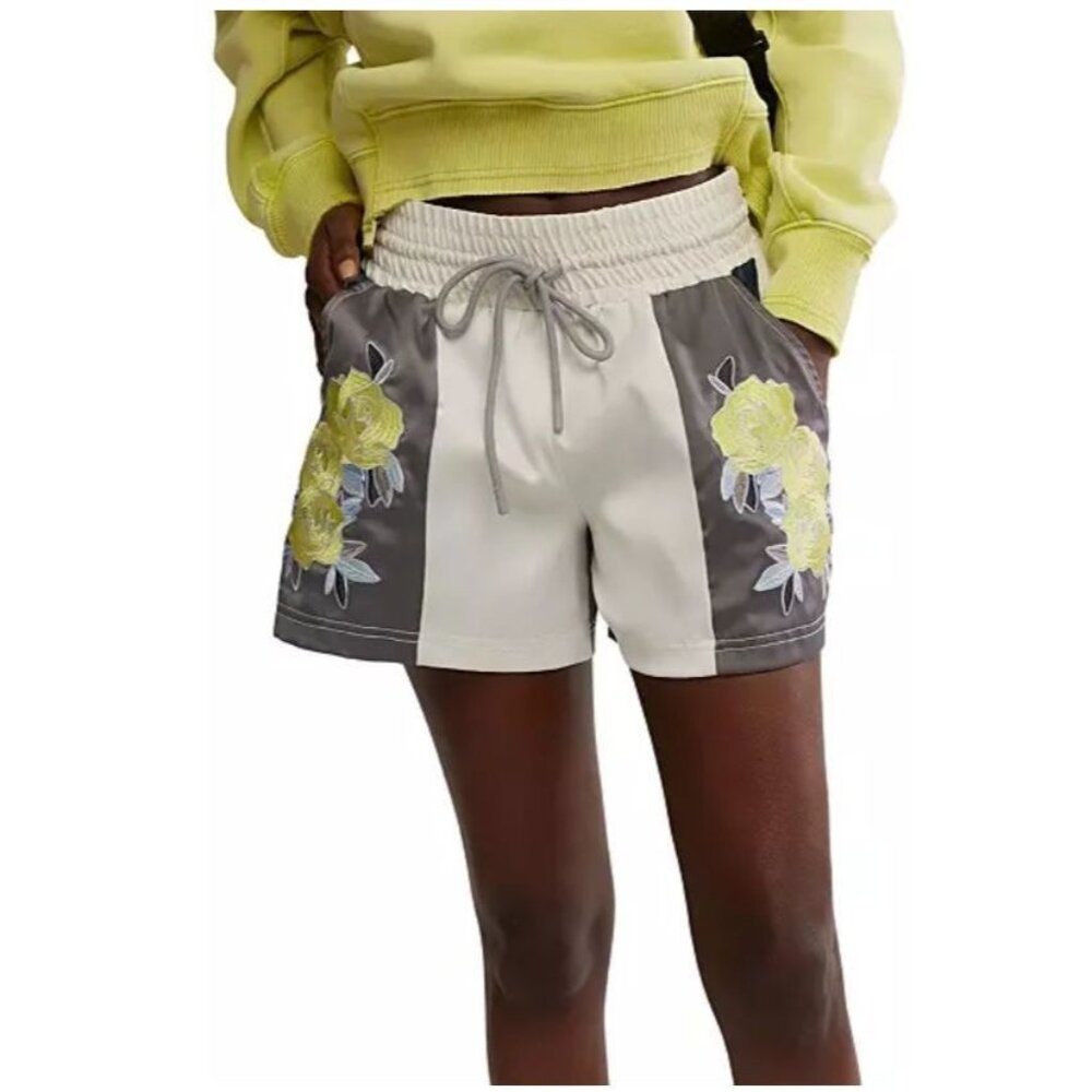 NWT FP Movement Women's In The Ring Shorts Wild Wind Size Medium